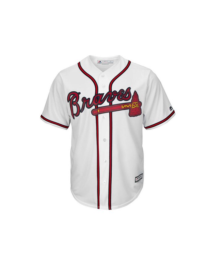 Majestic Big and Tall Atlanta Braves Replica Jersey - Macy's