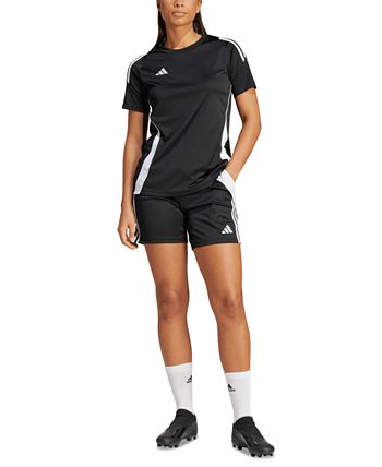 Adidas Women's Tiro 11 Jersey T-Shirt Navy/White