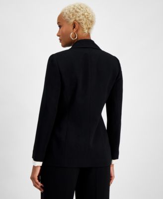 Bar III Women's Faux Double-Breasted Blazer, Created for Macy's