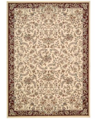 Kathy Ireland - kathy ireland Home Antiquities Timeless  Ivory 3'9" x 5'9" Area Rug