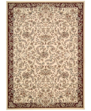 kathy ireland Home Antiquities Timeless Elegance Ivory 7'10in x 10'10in Area Rug