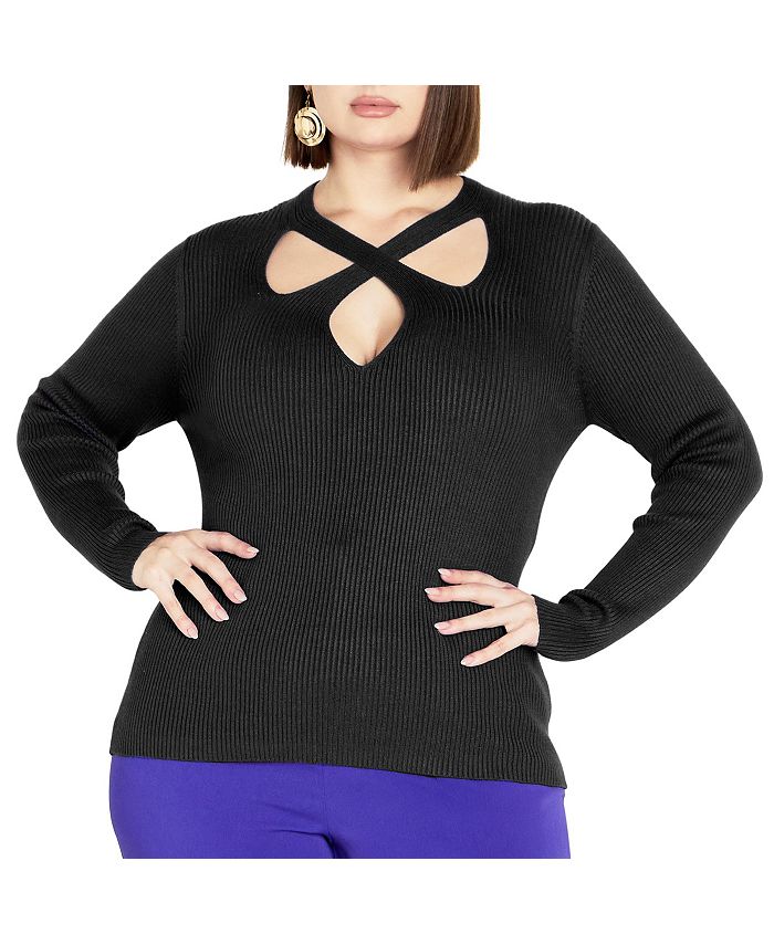 City on sale chic sweater