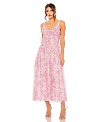 Feminine Charm Pink Accent Knit Dress and Top Feminine Charm Pink Accent Knit Dress and Top