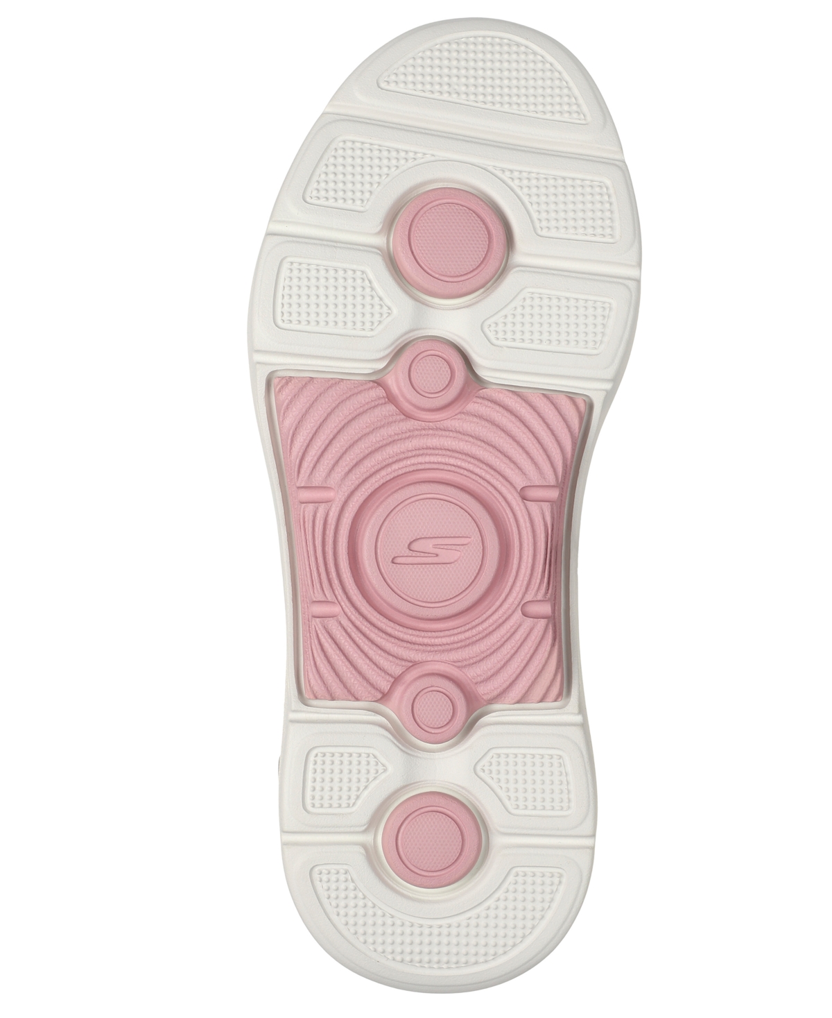 Skechers Women's Go Walk Arch Fit- Crystal Waves Walking Sneakers from Finish Line - Pink