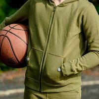 Kids Fair Trade Organic Cotton Zip-Up Pocket Hoodie