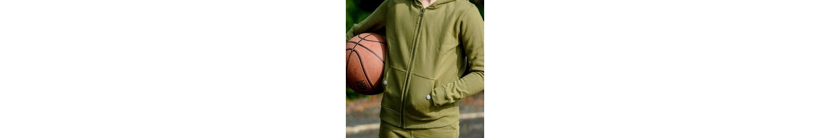 Mightly Kids Kids' Fair Trade Organic Cotton Zip-Up Pocket Hoodie