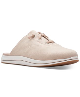 Clarks - Women's Breeze Clara Slip-On Laced Slide Sneakers