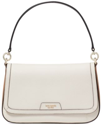 kate spade new york Hudson Small Pebbled Leather Flap Shoulder