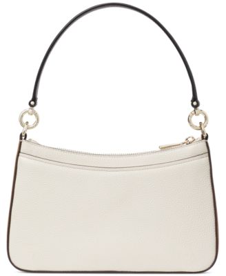 Hudson Small Pebbled Leather Convertible Crossbody Bag
