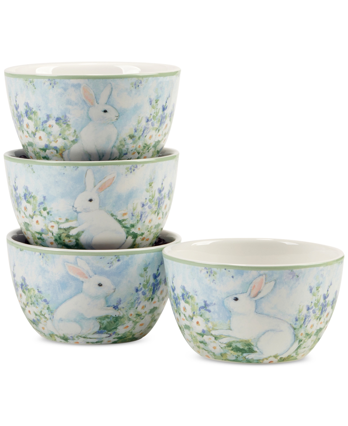 Certified International Easter Morning 16-pc. Dinnerware Set In Blue