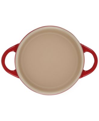 Figural Heart Collection Stoneware Mini Round Cocotte