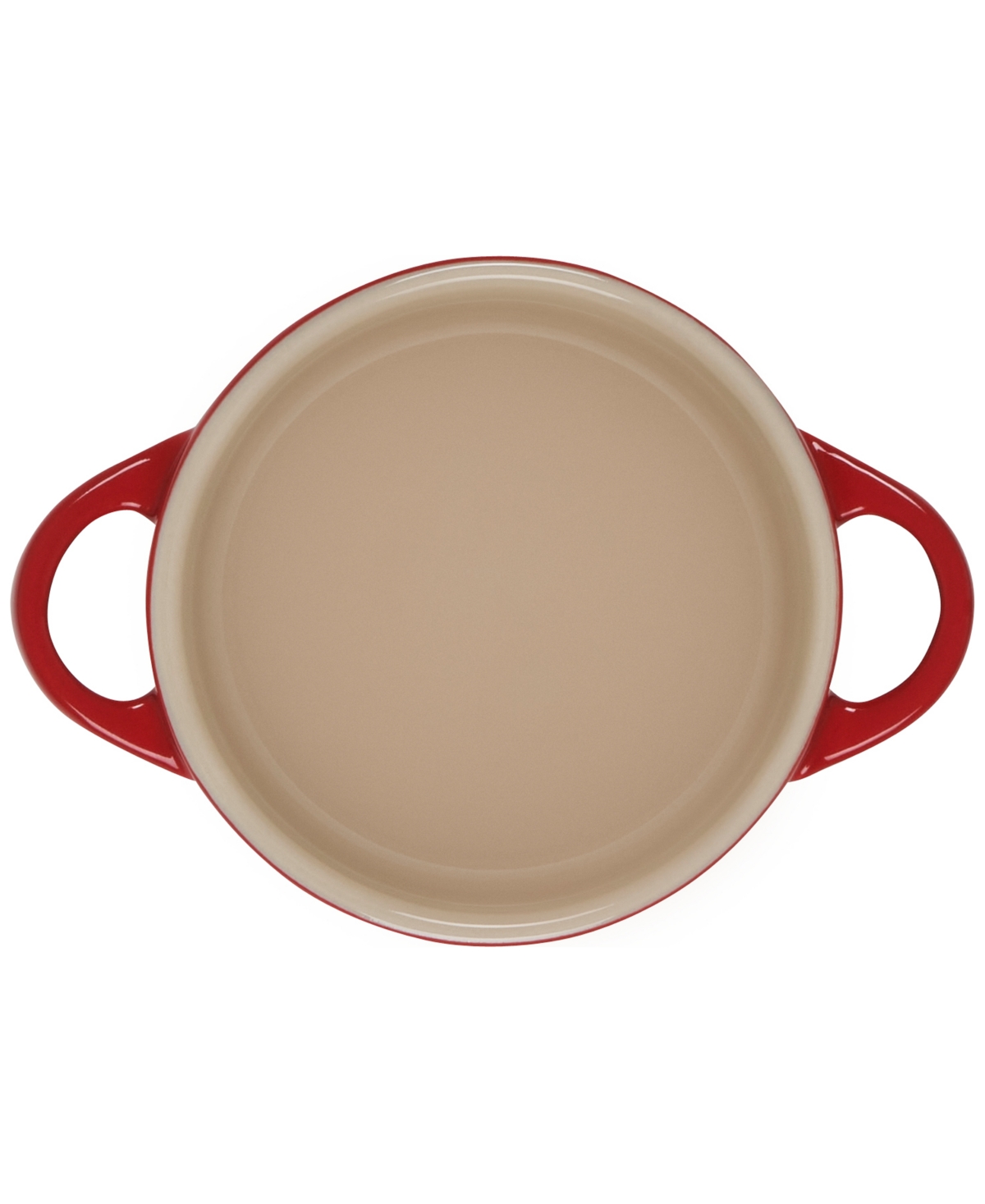 Le Creuset Mini Round Stoneware Cocotte In White