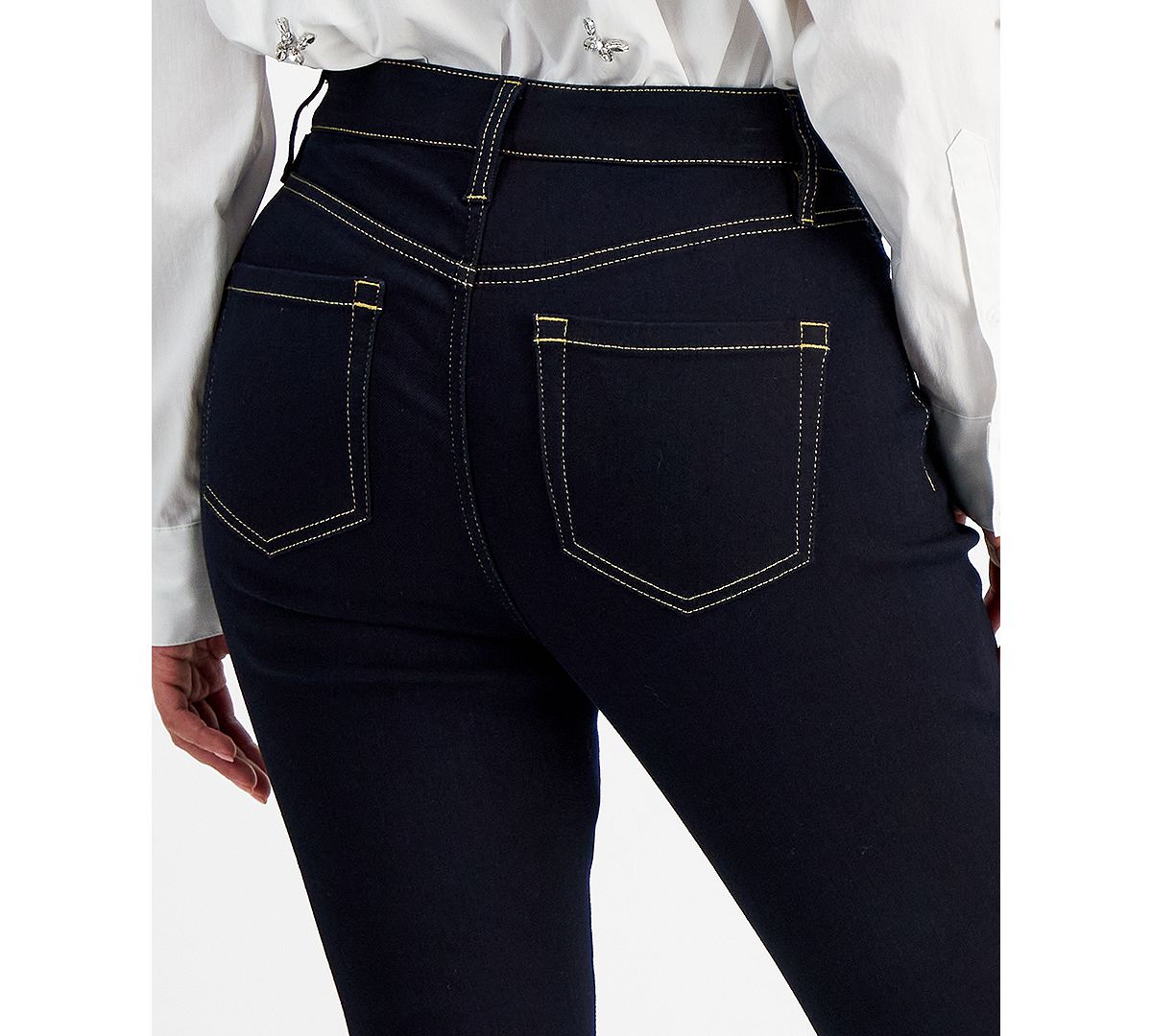 I.N.C. International Concepts Petite Skinny-Leg Denim Jeans, Created for Macy's view 5 — MAYCSS fashion products