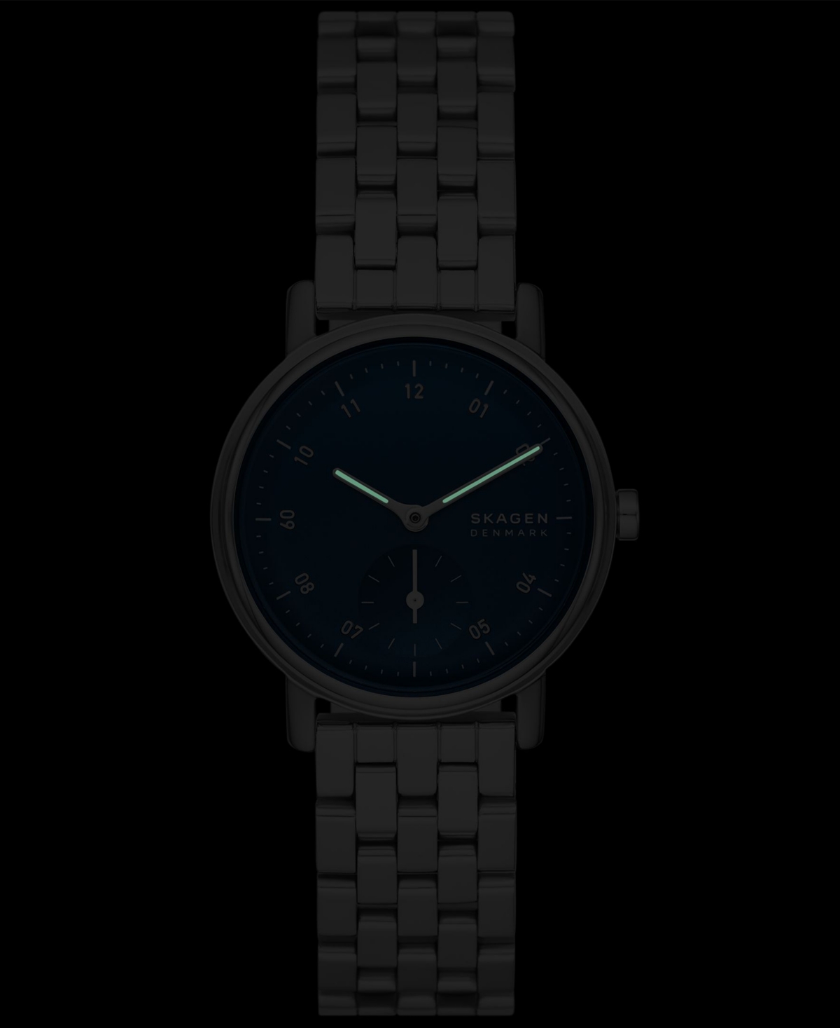 Skagen Women's Kuppel Lille Three Hand Silver-Tone Stainless Steel Watch 32mm - Silver-Tone