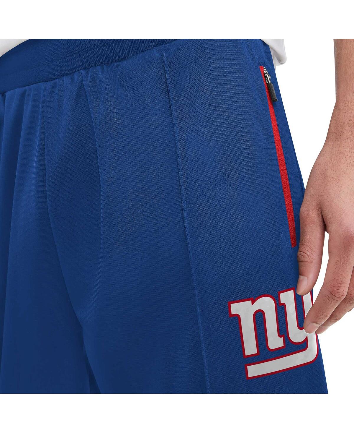 Shop Tommy Hilfiger Men's  Royal New York Giants Grant Track Pants