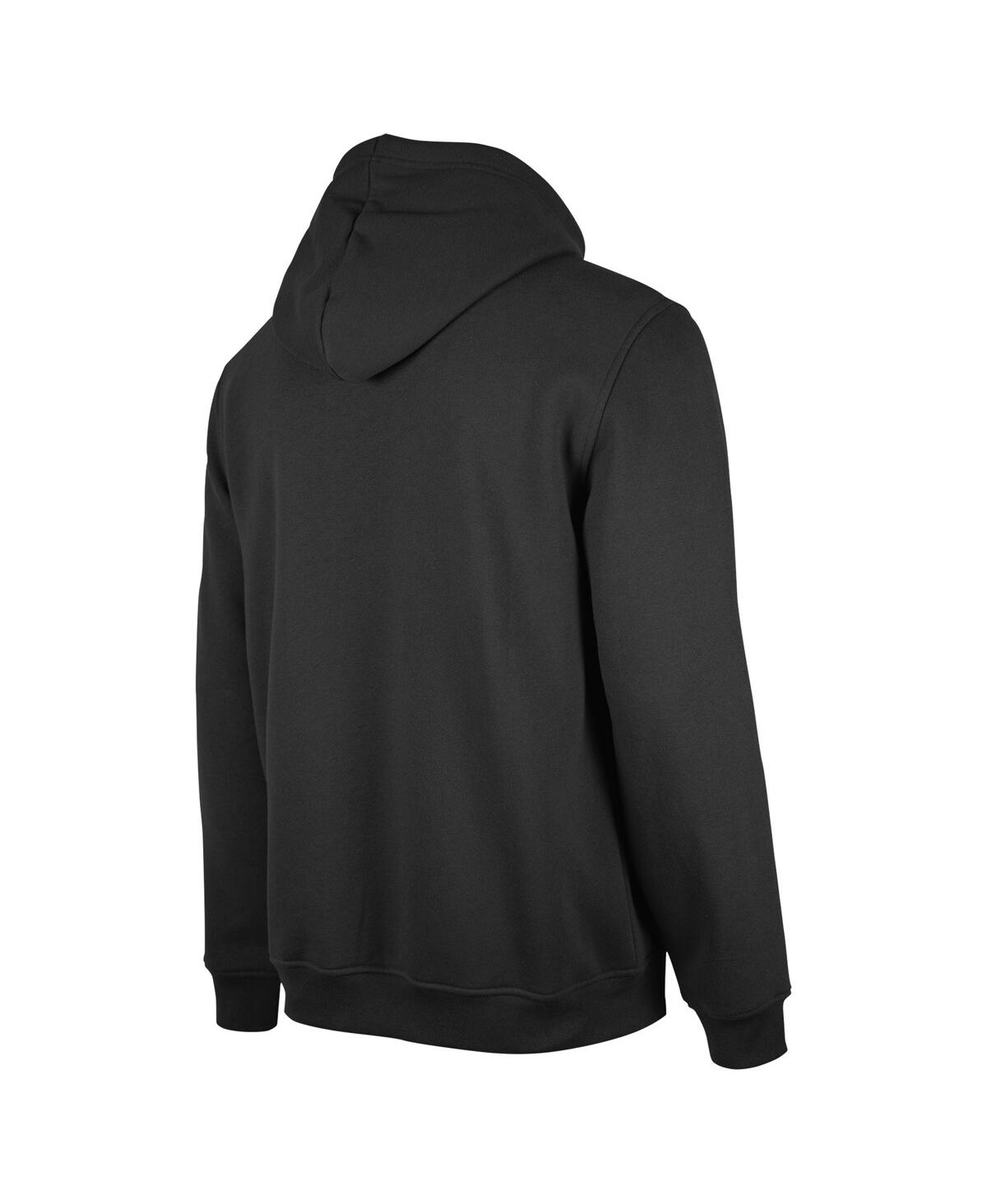 NEW ERA MEN'S AND WOMEN'S NEW ERA BLACK PORTLAND TRAIL BLAZERS 2023/24 SEASON TIP-OFF EDITION PULLOVER HOODI 