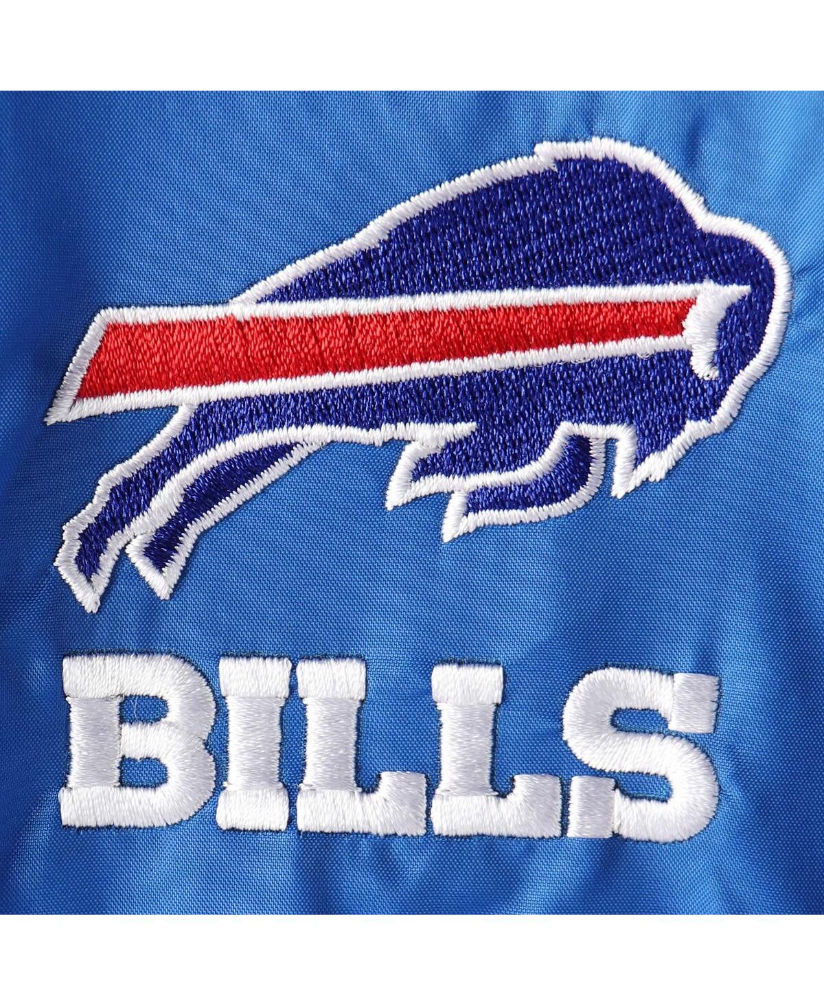 DUNBROOKE MEN'S DUNBROOKE ROYAL BUFFALO BILLS LOGO LEGACY STADIUM FULL-ZIP JACKET 