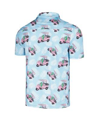 Men's Light Blue THE PLAYERS Gator and Mingo Polo Shirt