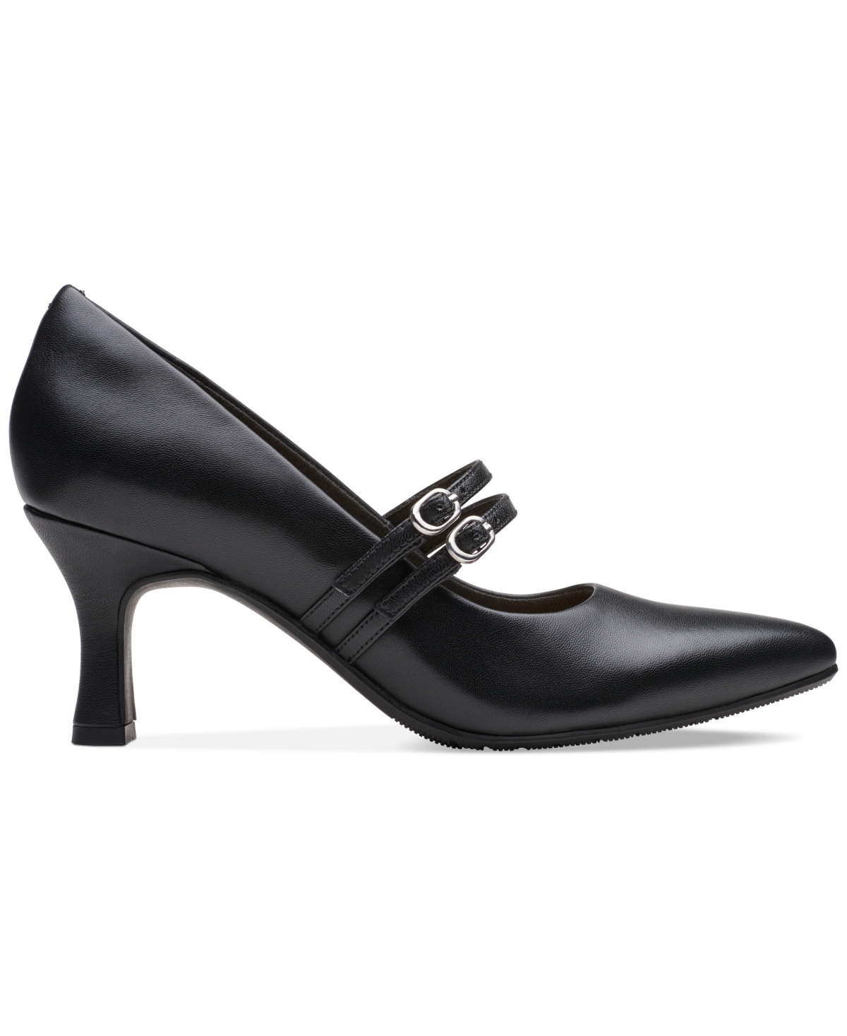 Clarks Women's Kataleyna Joy Double-Strap Pointed-Toe Pumps