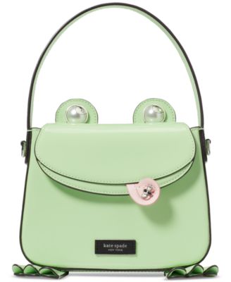 kate spade new york - Lily Patent Leather 3D Frog Small Hobo