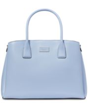 Blue best sale purses macys