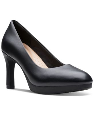 Clarks - Women's Ambyr 2 Braley High-Heel Platform Pumps
