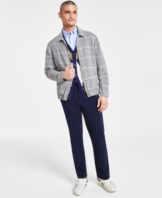 Mens Plaid Jacket Argyle Cardigan Oxford Shirt Pants Created For Macys