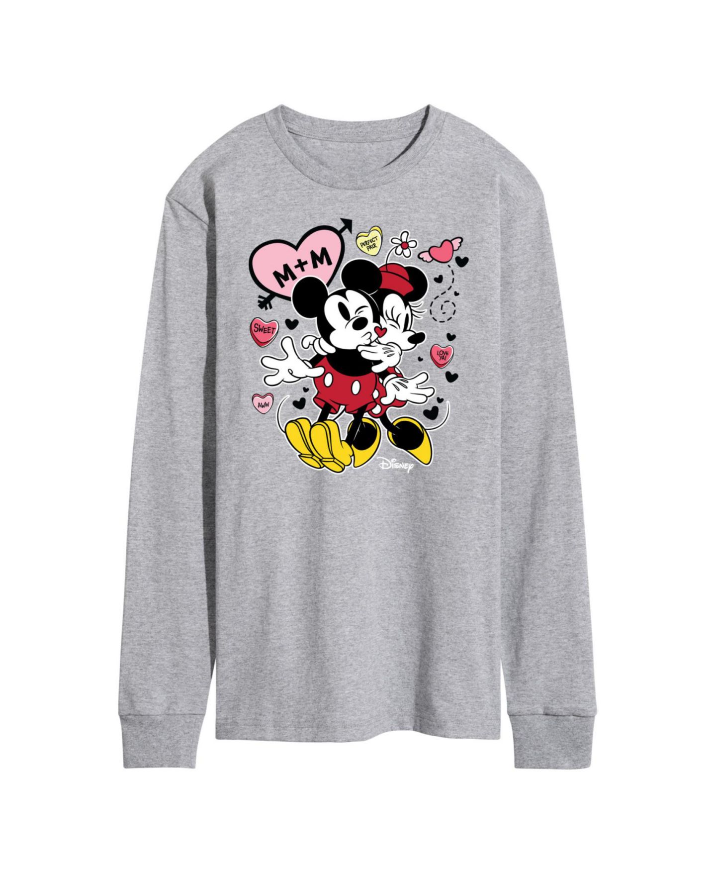 Мужская футболка AIRWAVES Disney Standard Long Sleeve, цвет: Серый — фото 1