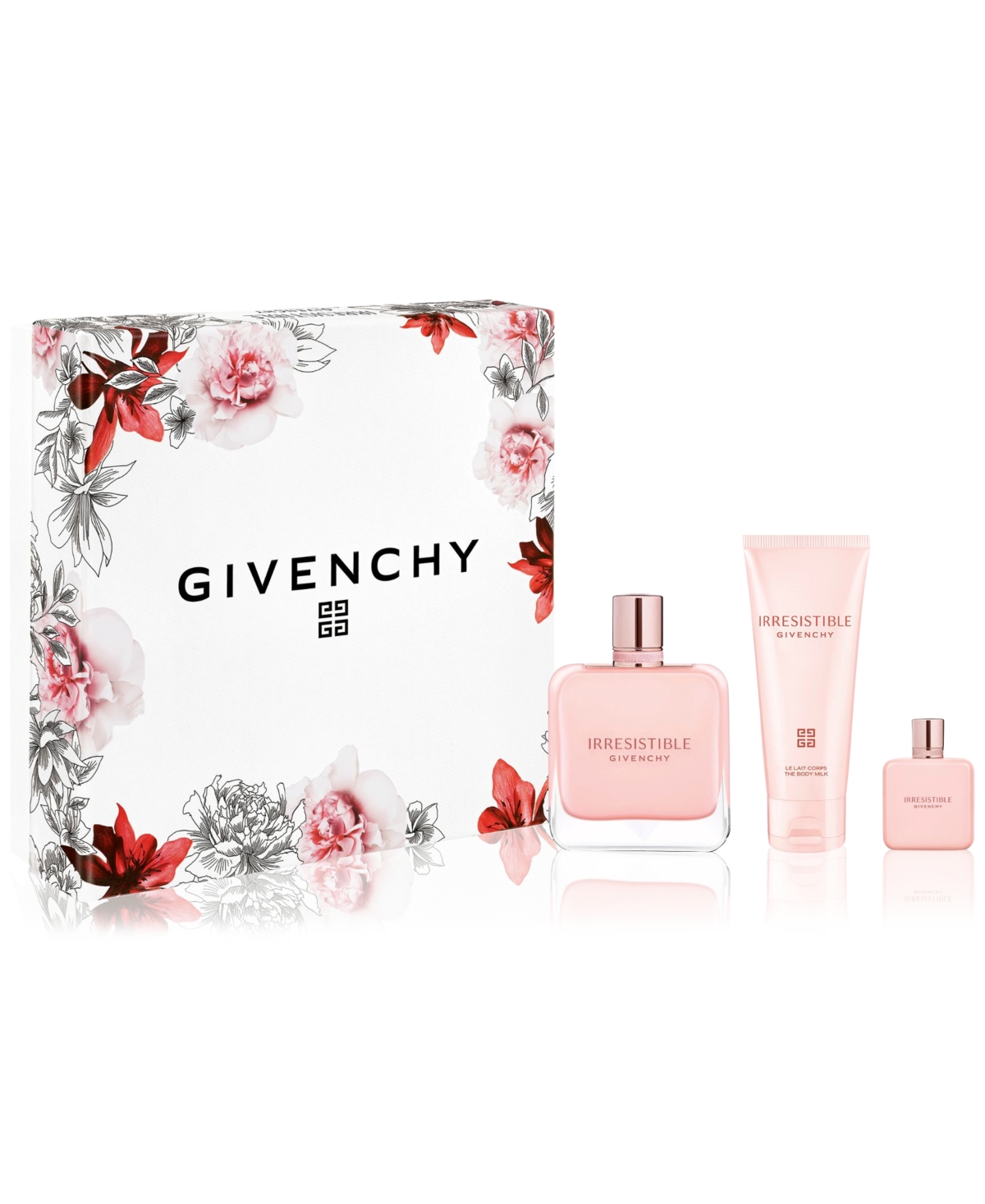 Givenchy 3-pc. Irresistible Rose Velvet Eau De Parfum Gift Set In No Color