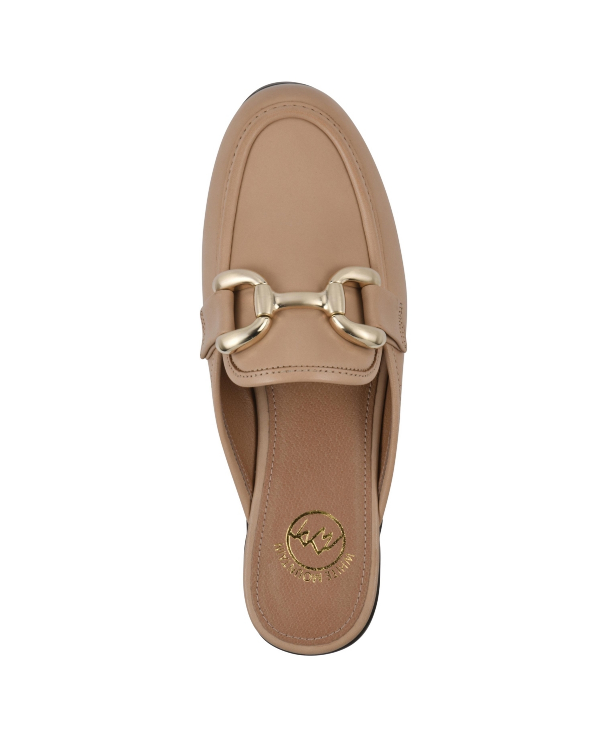White Mountain Women's Castor Slip On Mule Loafers