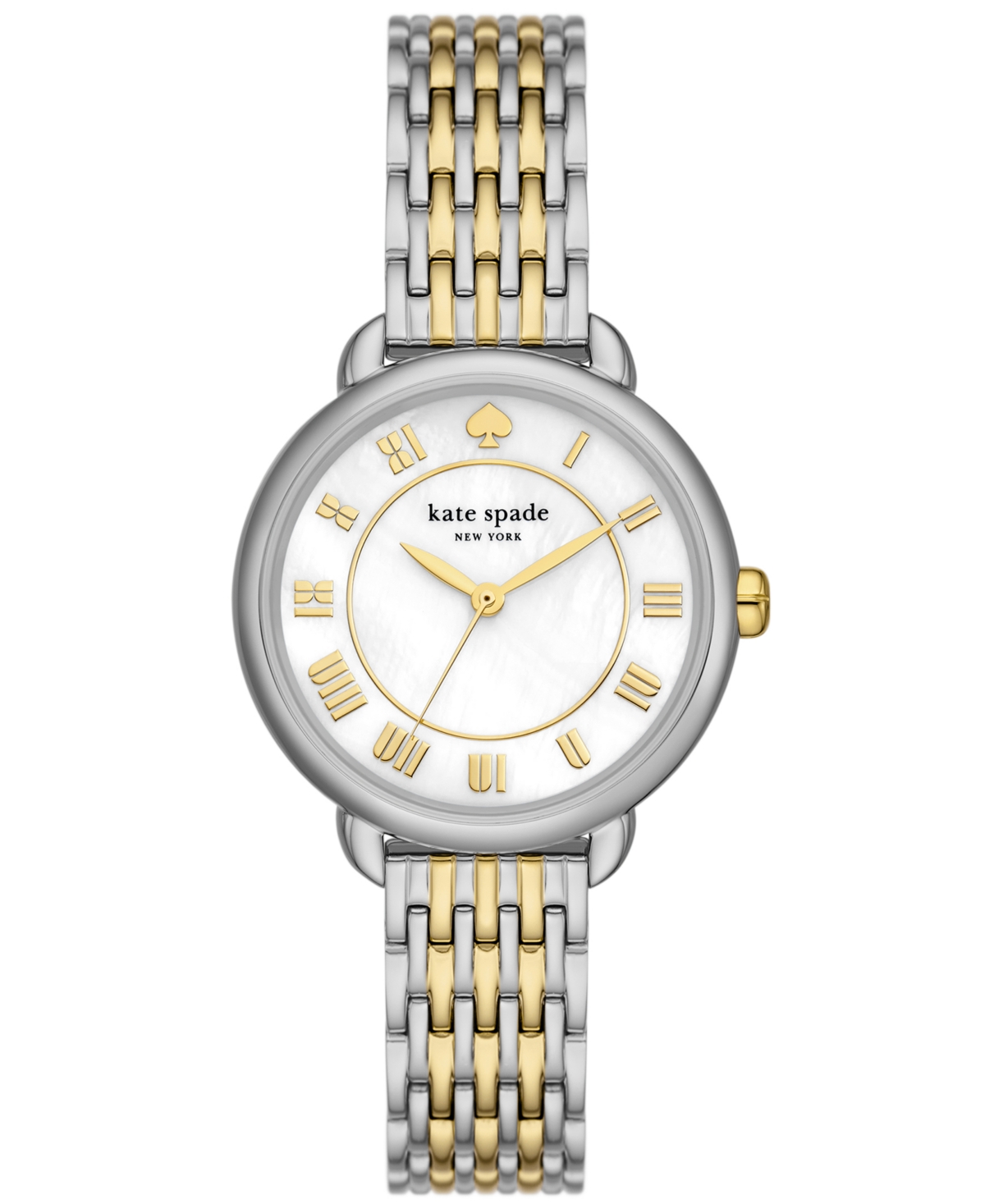 Women's Lily Avenue Three Hand Two-Tone Stainless Steel Watch 34mm - Two-Tone