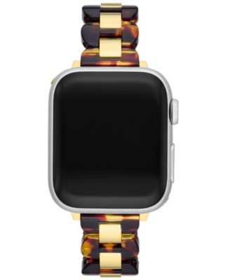Women's Tortoise Printed Acetate Band for Apple Watch, 38, 40, 41, 42, 44, 45, 49mm