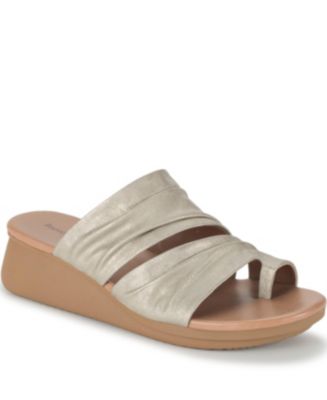 Baretraps Women's Venus Toe Loop Slide Wedge Sandals Macy's
