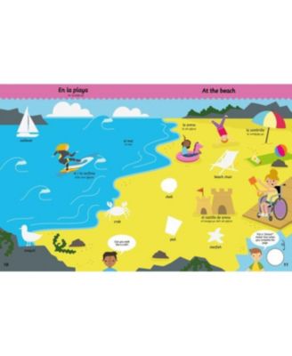 My Spanish Sticker Dictionary- Over 200 everyday words in colorful sticker scenes by Catherine Bruzzone