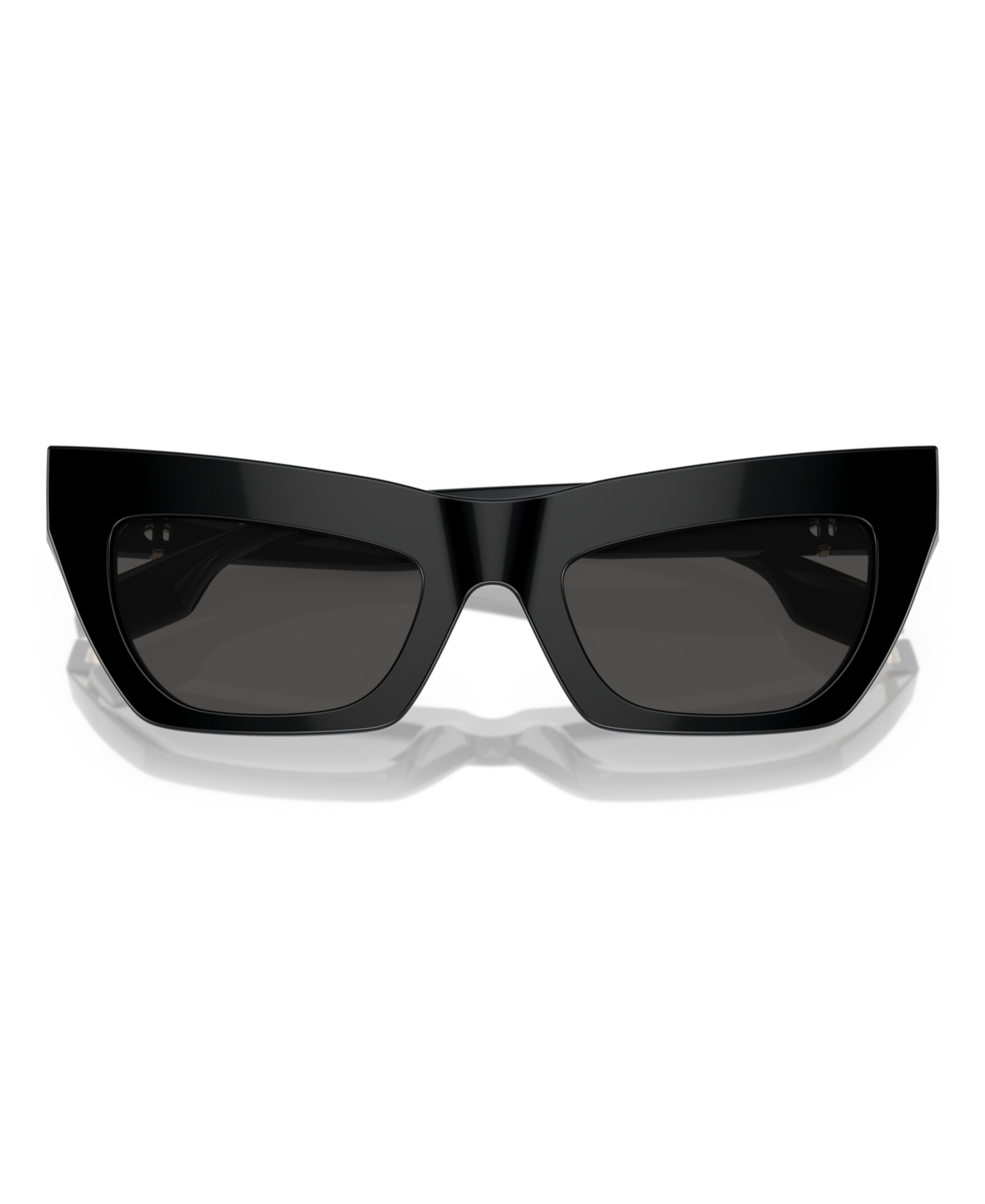 Burberry Dark Grey Cat Eye Ladies Sunglasses Be4420u 300187 55 In Black
