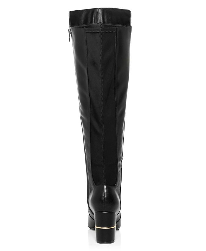 City Chic Women's Flat - Wide Fit Ebony Ballet - Product Details