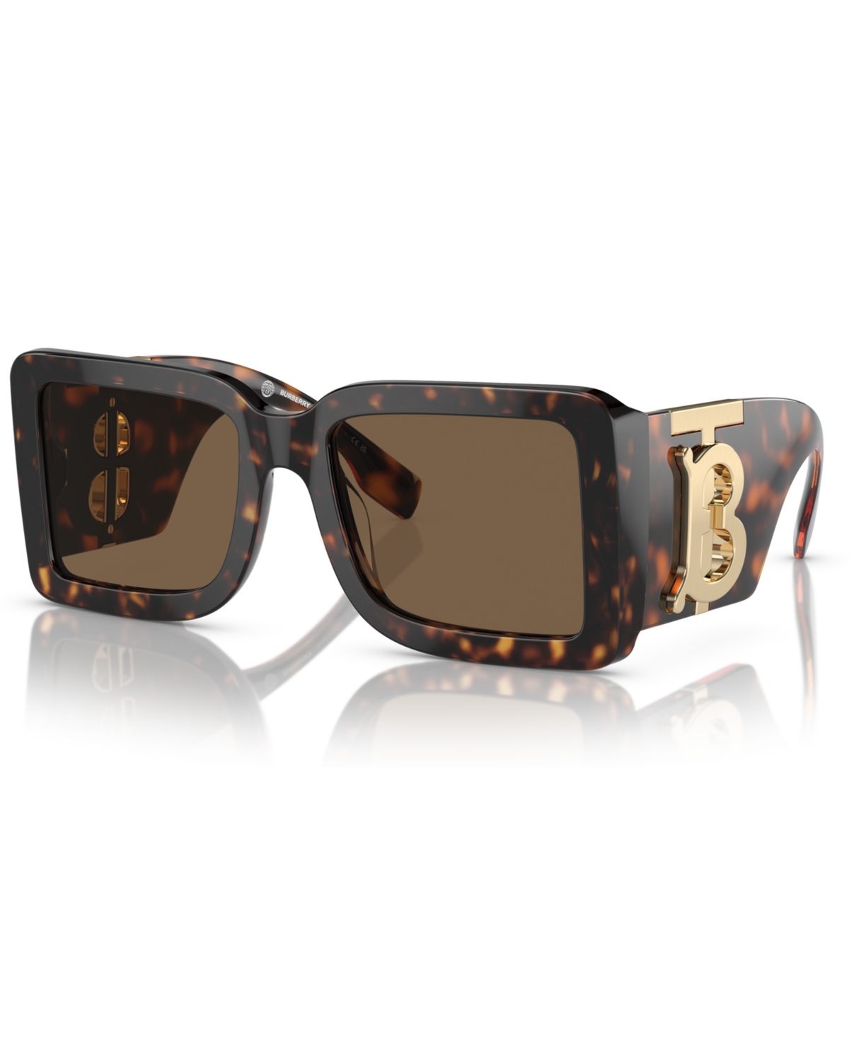 Shop Burberry Women's Sunglasses Be4406u In Black,dark Grey,gold