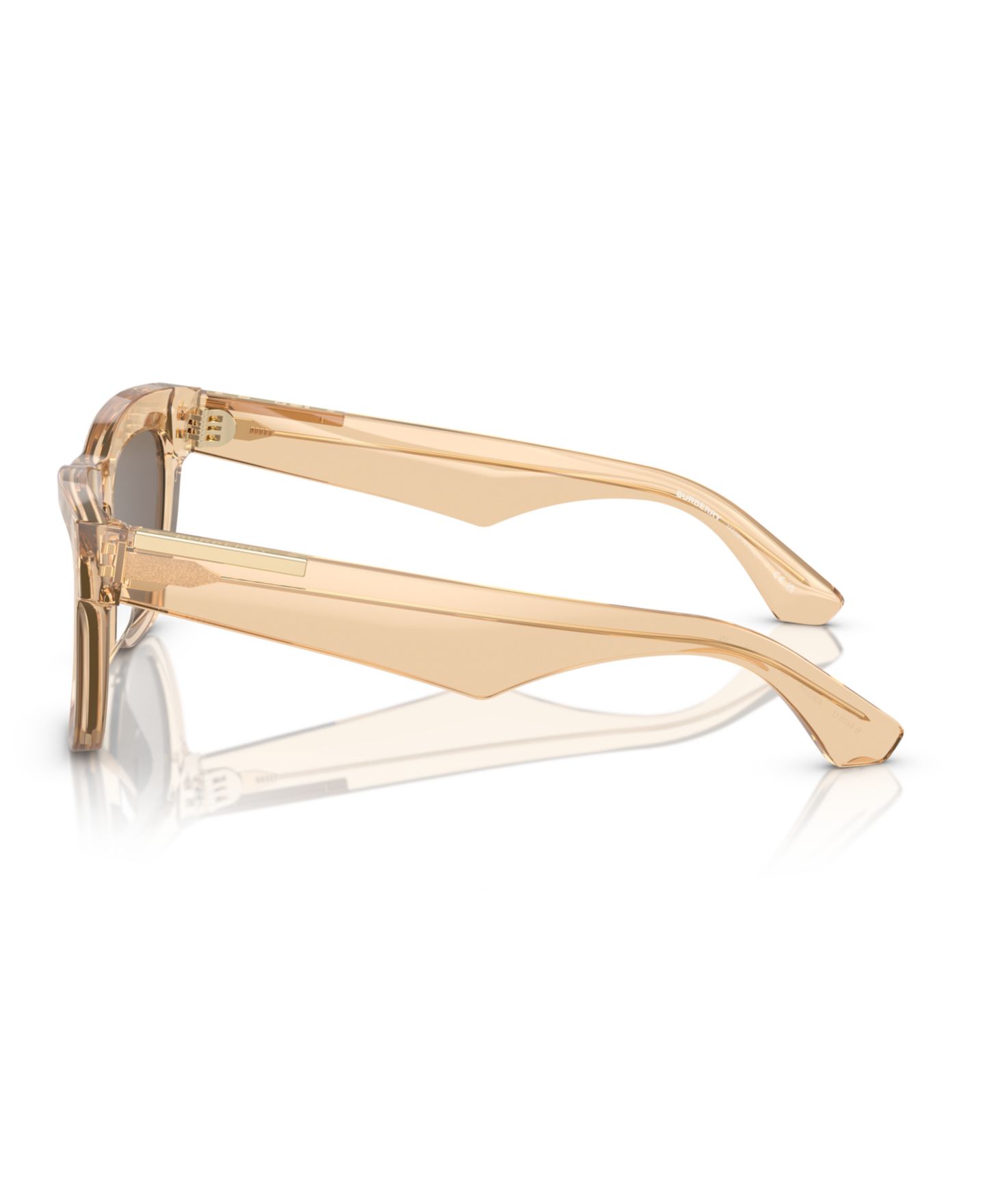 Женские солнцезащитные очки Burberry Sunglasses, Mirror BE4415U, цвет: Коричневый — фото 3