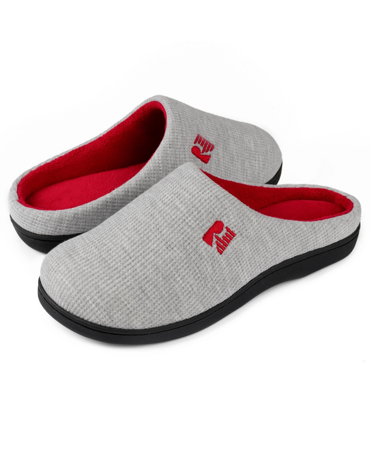 Rock Dove Women's Original Two-Tone Memory Foam Slipper -red