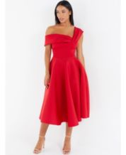 Red skater dresses for juniors on sale