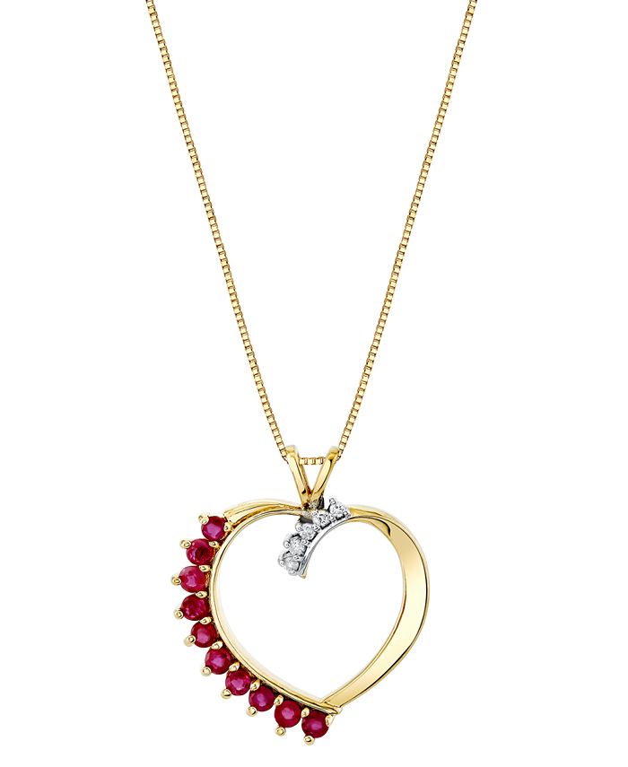 Macy s Ruby 1 2 ct. t.w. Diamond Accent 18