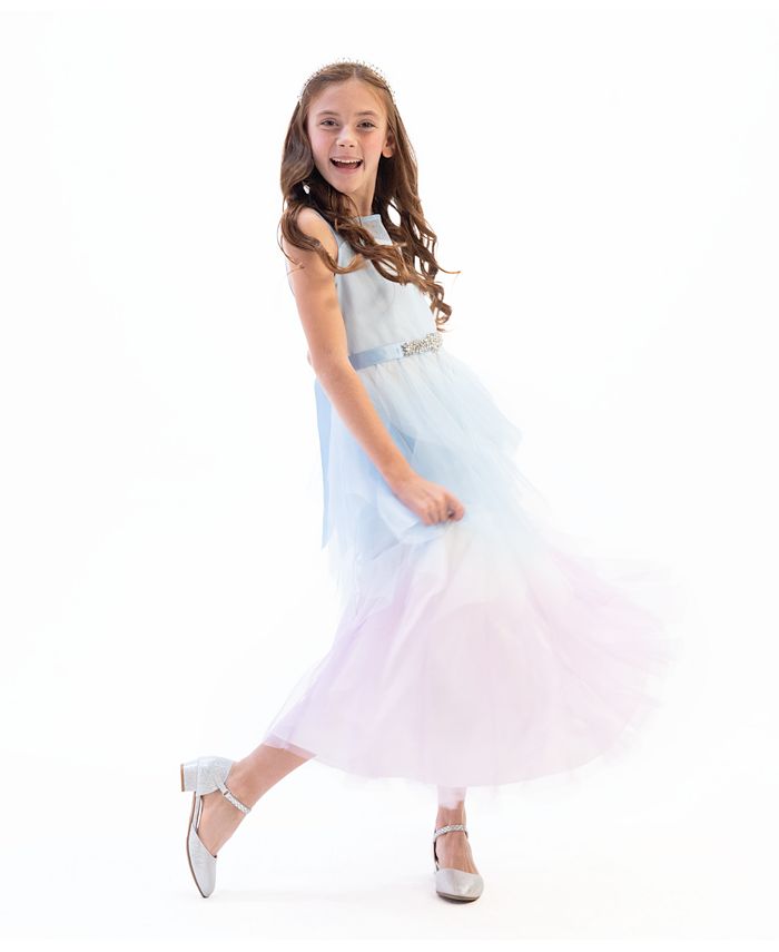 Macy's big girl best sale party dress
