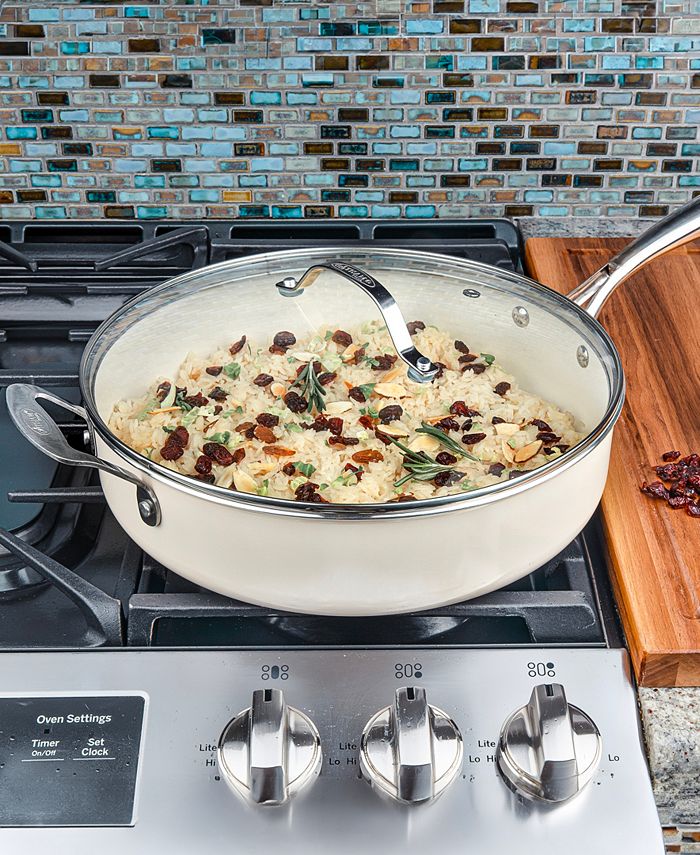 Gotham Steel Natural Collection Ceramic Coating NonStick 5.5 Qt Deep