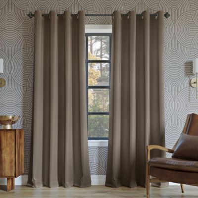 Oslo Theater Grade Extreme 100% Blackout Grommet Curtain Panel