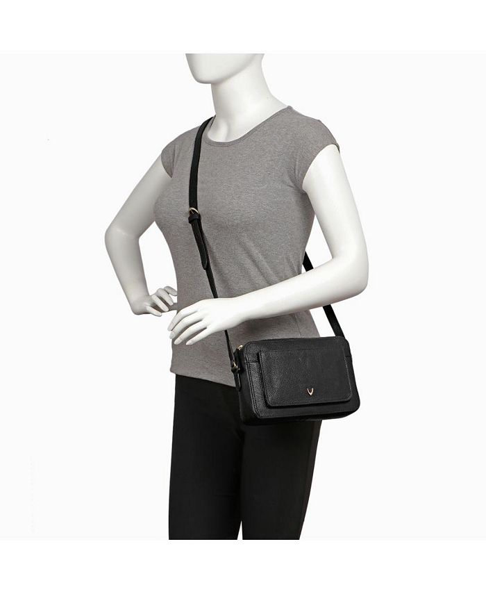 Hidesign Hide sign Unisex Leather Minimal Bag & Cross body Bag with