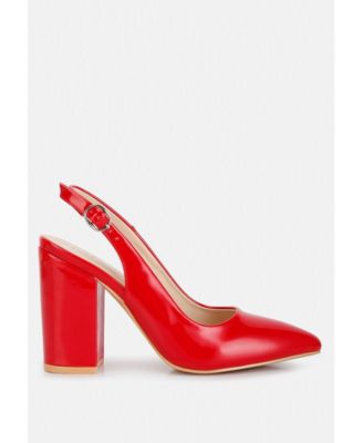 Womens Dalaney Slingback High Block Sandals