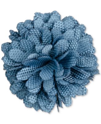 Con.Struct Men's Ceremony Satin Checkerboard Flower Lapel Pin, Created for Macy's 