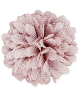 Con.Struct Men's Ceremony Satin Checkerboard Flower Lapel Pin, Created for Macy's 