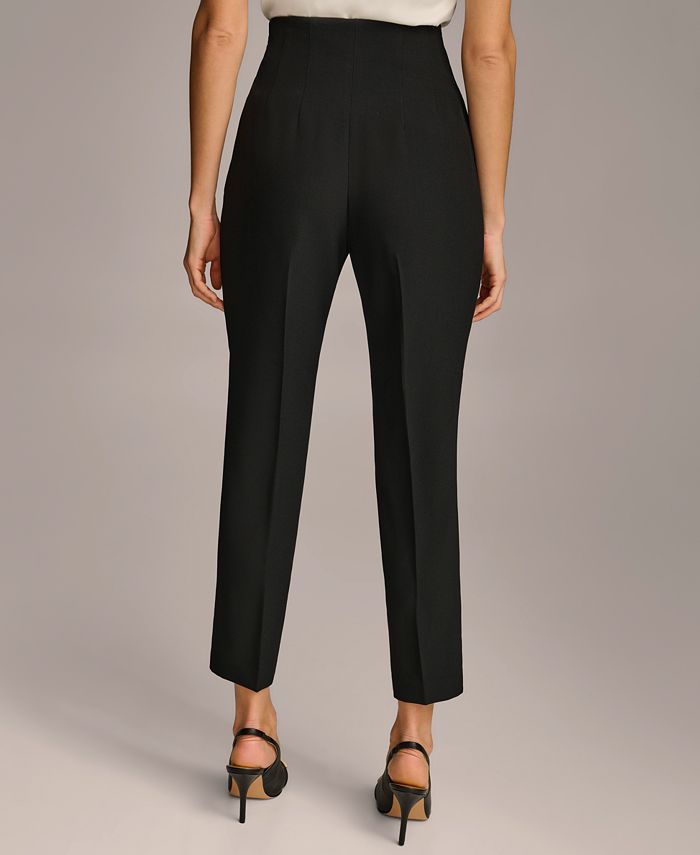 Donna Karan Women's SlimFit Ankle Pants Macy's