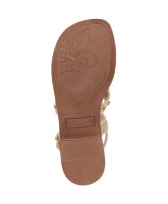 Women's Ina 2 Toe Loop Ankle Strap Stacked Heel Sandals